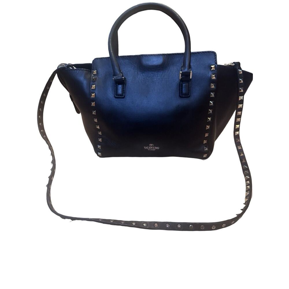 Valentino Garavani Medium Grainy Calfskin Rockstud Bag